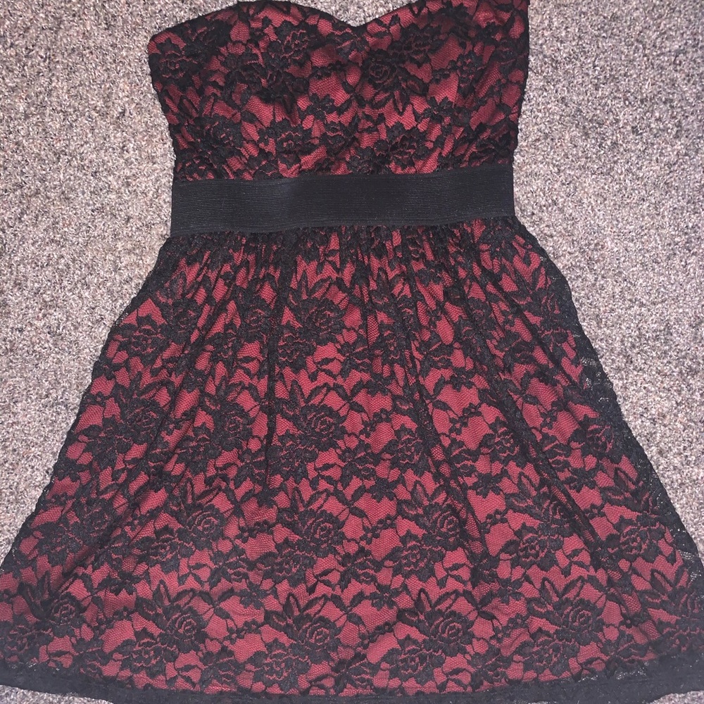 Strapless Minidress